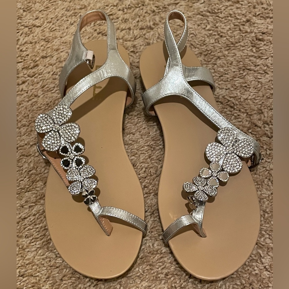 Belle floral sandals